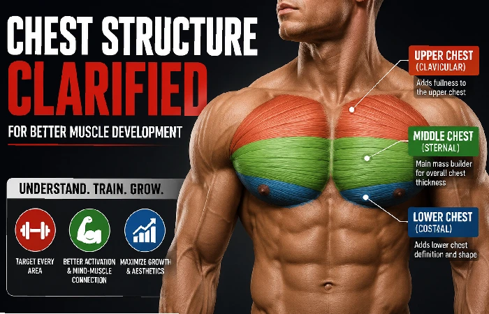 Chest Structure Clarified for Better Muscle Development