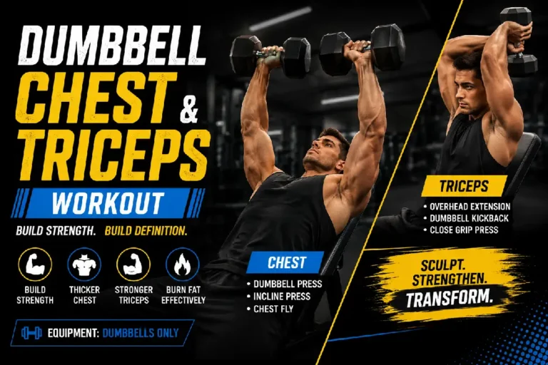 Dumbbell Chest and Triceps Workout