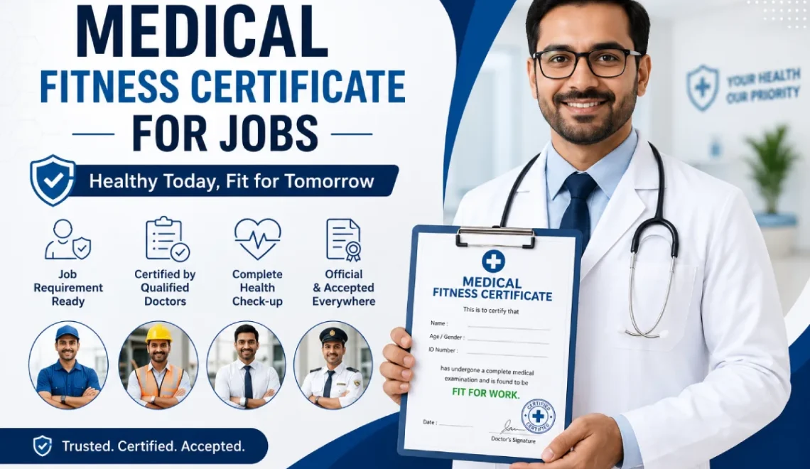 Medical Fitness Certificate for Jobs