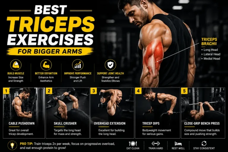 Best Triceps Exercises for Bigger Arms