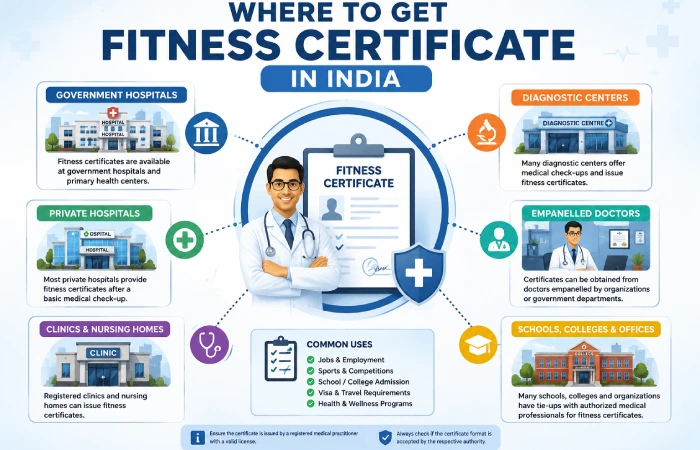 Where to Get Fitness Certificate in India