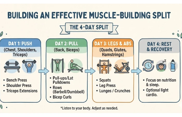 Building an Effective Muscle Building Split