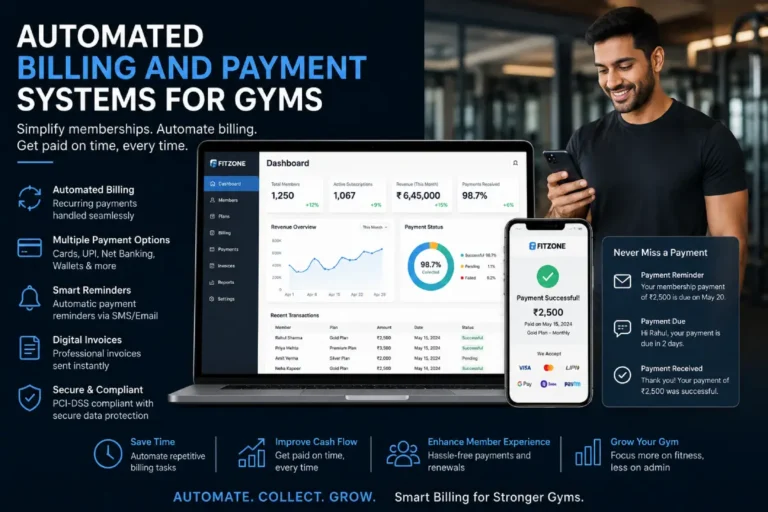 Automated Billing and Payment Systems for Gyms