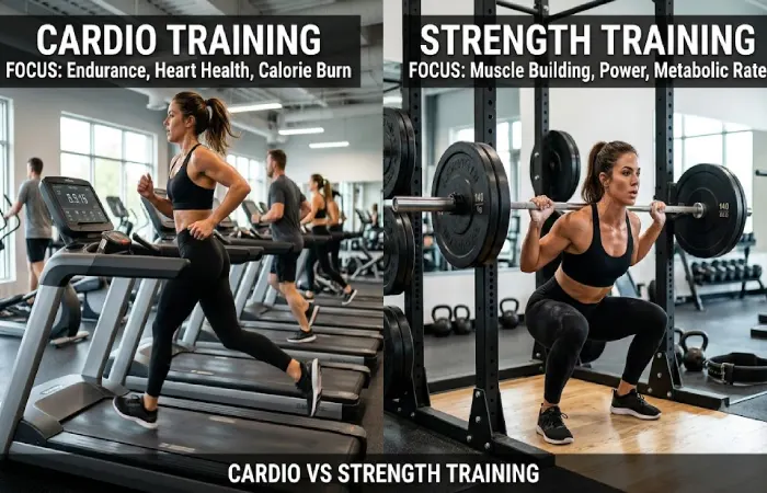 Cardio vs Strength Training