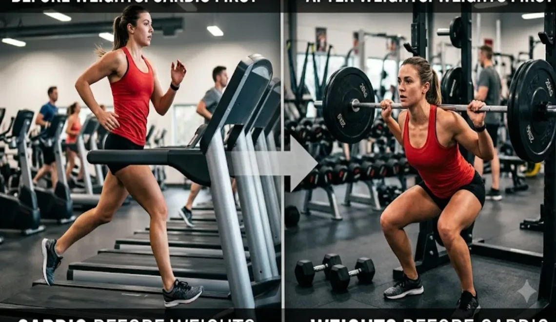 Cardio Before or After Weights: Which Workout Order Is Best for Your Goals?