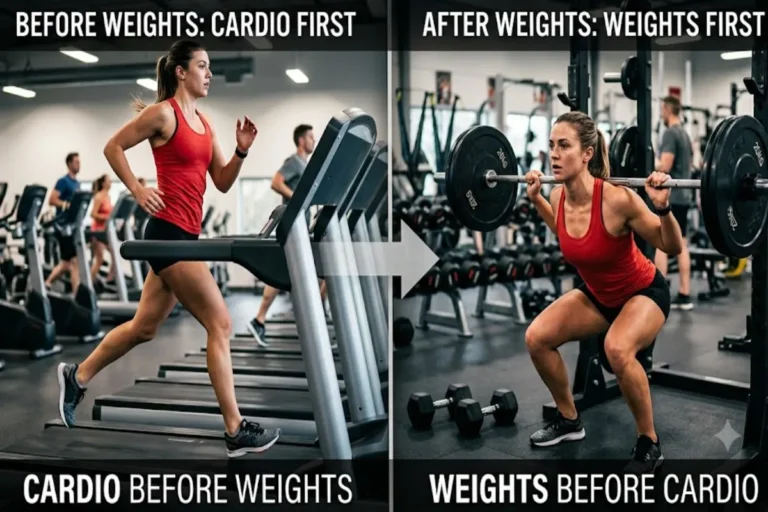 Cardio Before or After Weights: Which Workout Order Is Best for Your Goals?