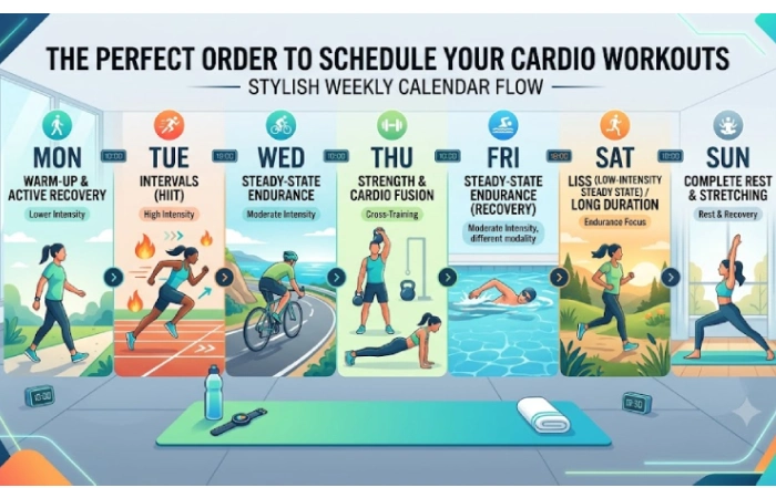 The Perfect Order to Schedule Your Workouts, So You Get Results