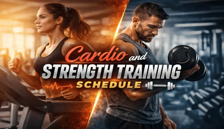 Cardio and Strength Training Schedule