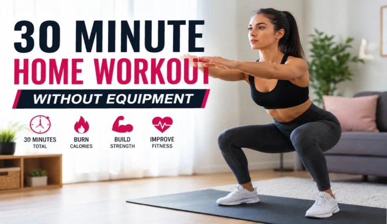 30 Minute Home Workout Without Equipment