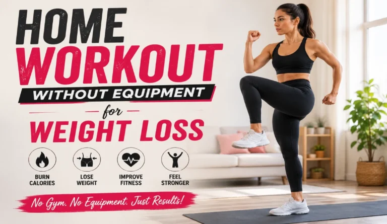 Home Workout Without Equipment for Weight Loss
