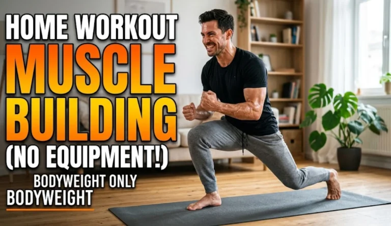 Home Workout Without Equipment for Muscle Building