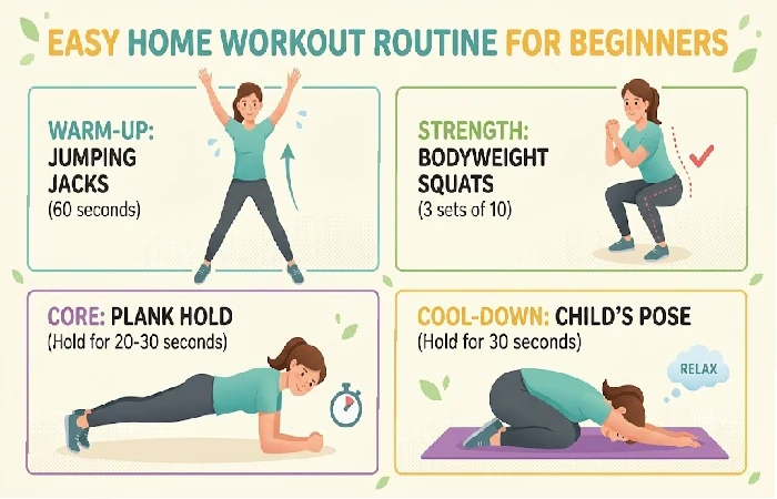 Easy Home Workout Routine for Beginners