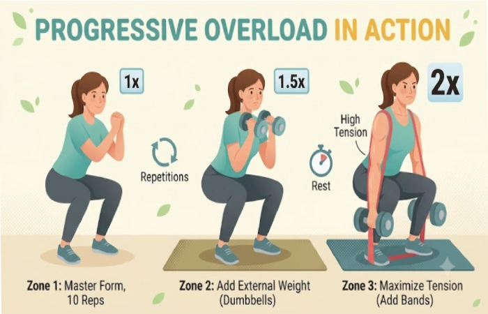 Resistance Training at Home: Progressive Overload