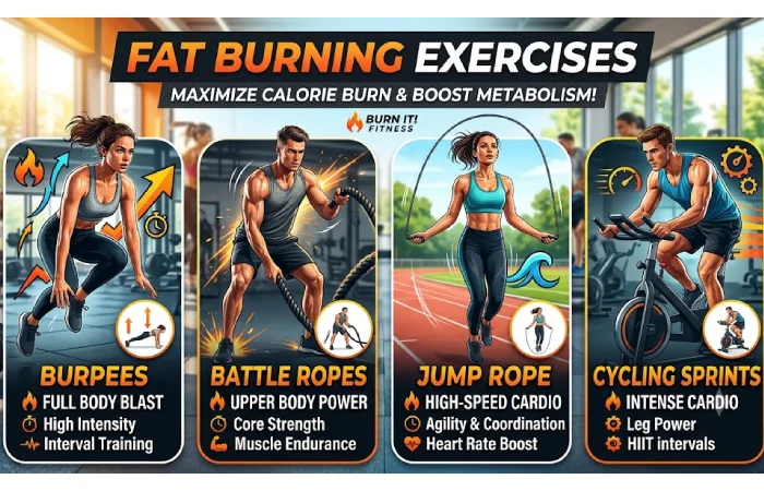 Fat burning exercises guaranteed to do what they're supposed to doing.