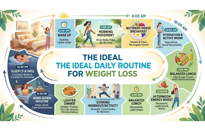 The Ideal Daily Routine for Weight loss