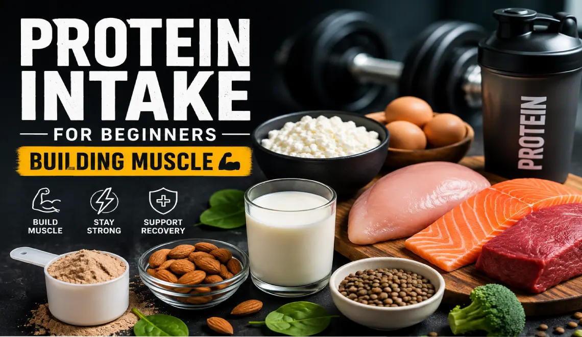 Protein Intake for Beginners Building Muscle