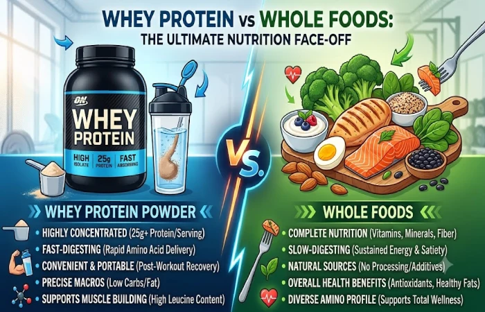 Whey Protein Vs. Whole Foods