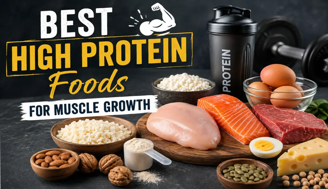 Best High Protein Foods for Muscle Growth
