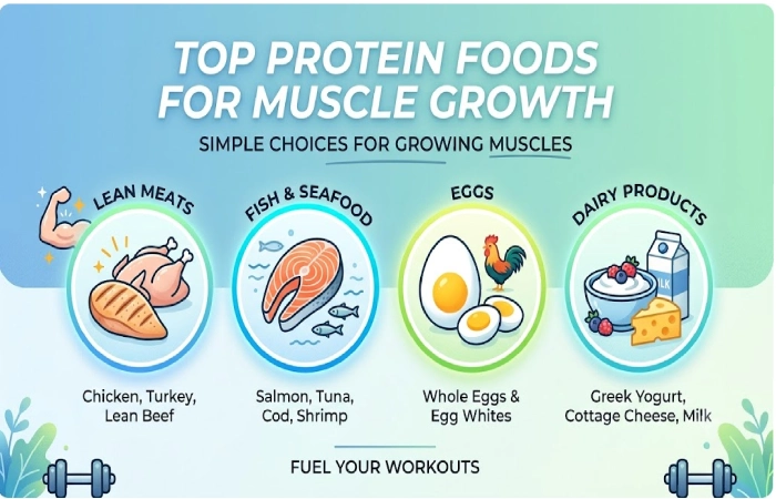 Top Protein Foods for Growing Muscles