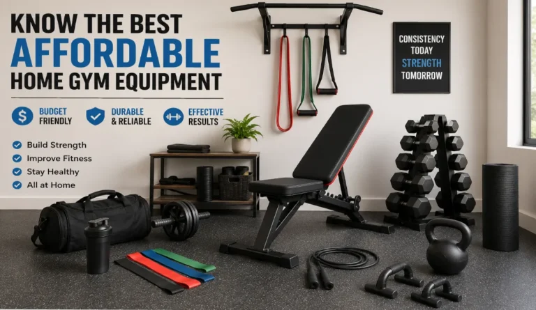 Know the Best Affordable Home Gym Equipment