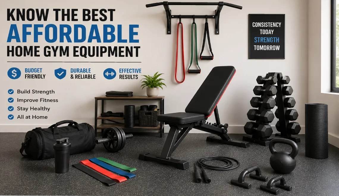 Know the Best Affordable Home Gym Equipment