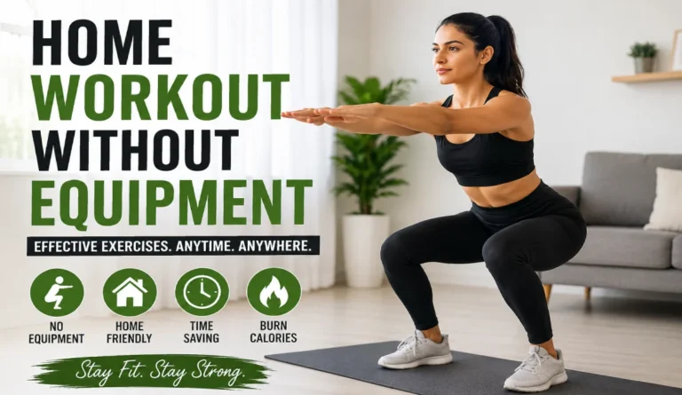 Home Workout Without Equipment: Complete Beginner’s Guide to Building Strength and Fitness at Home