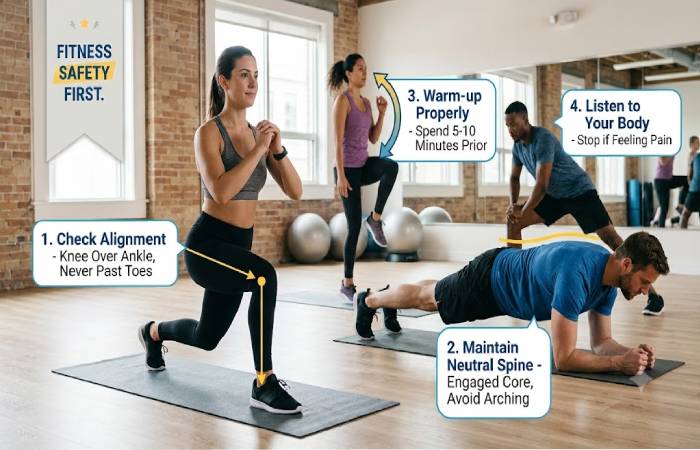 Equipment-Free Workout Safety Tips