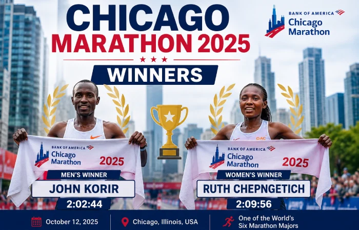 Chicago Marathon 2025 winners