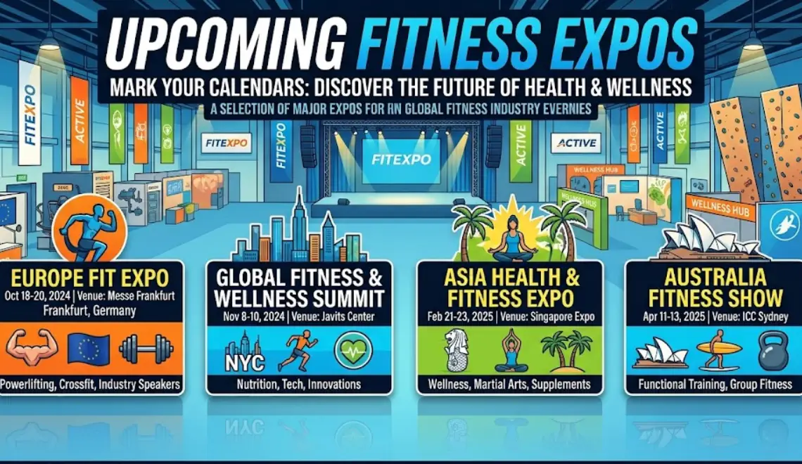 Upcoming Fitness Expos: 2026 Events, Dates, Tickets and Complete Guide