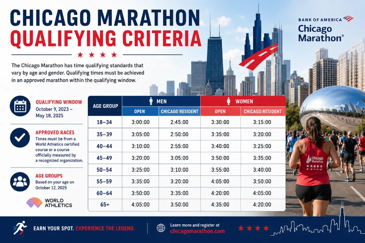 Chicago Marathon Qualifying Criteria: How to Enter The Chicago Marathon