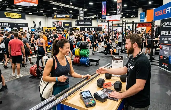 Buying Equipment at an Expo