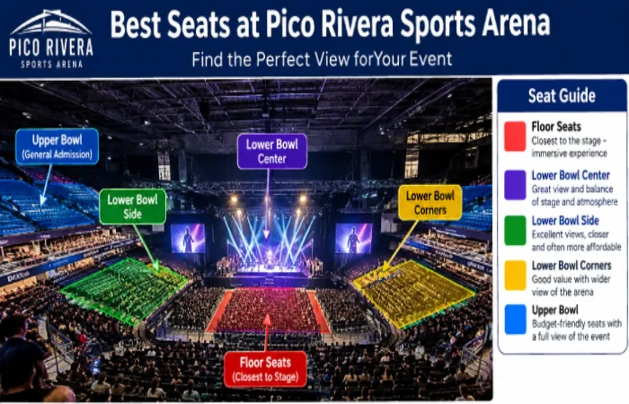 Best seats at Pico Rivera Sports Arena