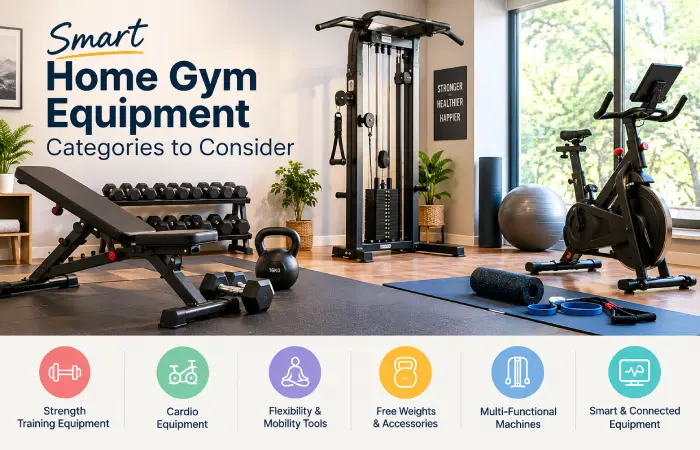 Smart Home Gym Equipment Categories to Consider