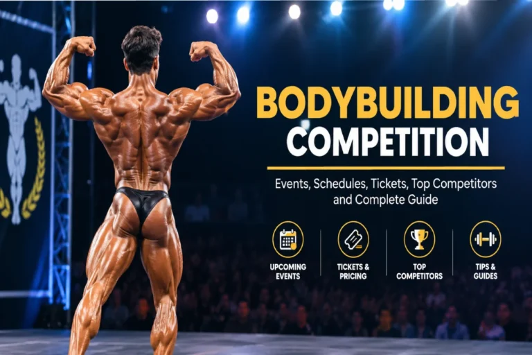 Bodybuilding Competition: Complete Guide to Preparation, Diet, Posing and Rules