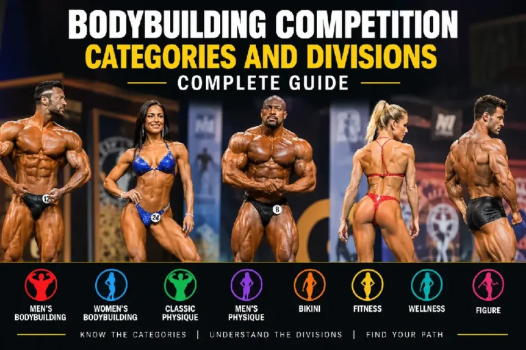 Bodybuilding Competition Categories and Divisions: Complete Guide