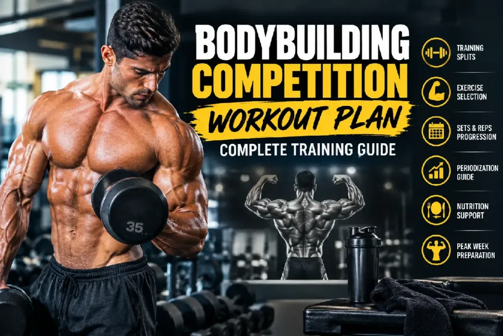 Bodybuilding Competition Workout Plan: Complete Training Guide