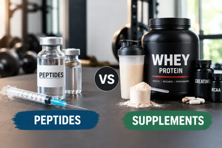 Muscle Building Peptides vs Supplements