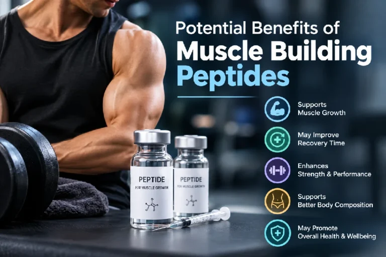 Potential Benefits of Muscle Building Peptides