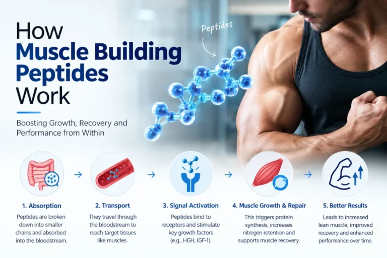 How Muscle Building Peptides Work