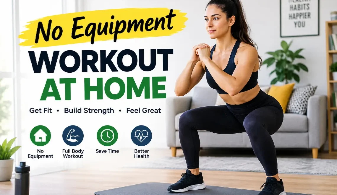 No Equipment Workout at Home: Complete Full-Body Routine