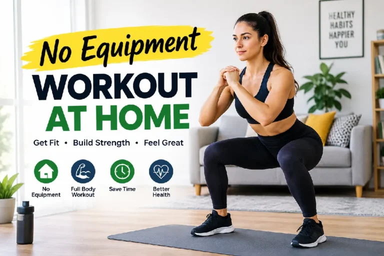 No Equipment Workout at Home: Complete Full-Body Routine