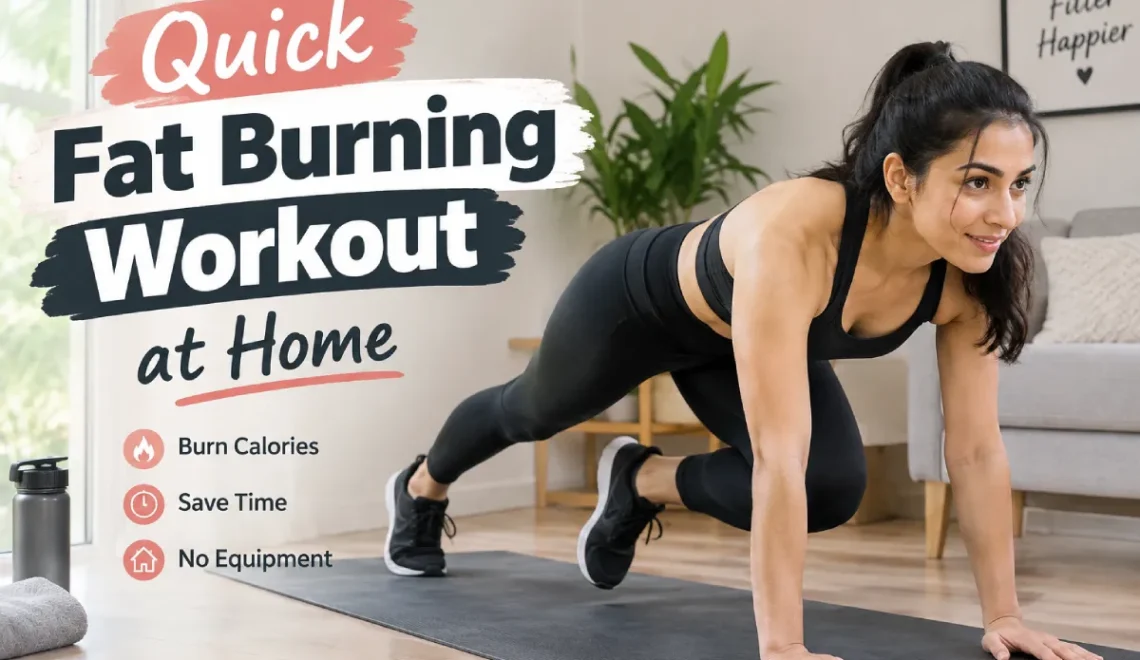 Quick Fat Burning Workout at Home: Simple Full-Body Routine