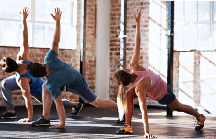 Warm up for 3 minutes—a short workout.