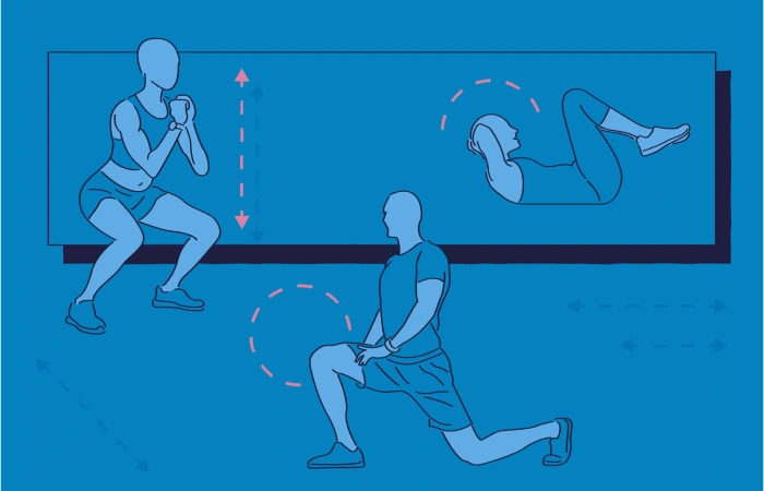 Benefits of a short workout at home 