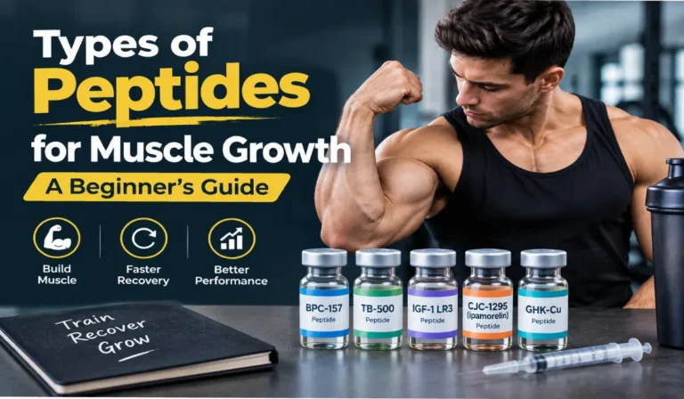 Types of Peptides for Muscle Growth: A Beginner’s Guide